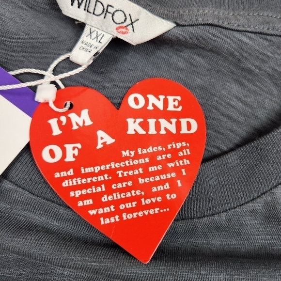 Nwt Wildfox Sunny Days Graphic Tee Size XXL - Picture 4 of 6